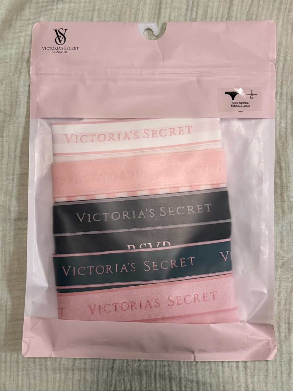 Victoria's Secret Logo Waistband Panty Pack